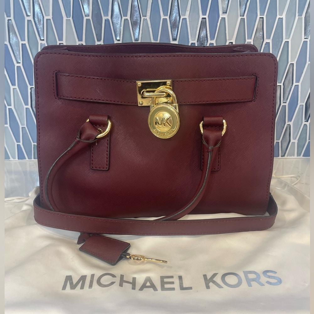 Michael Kors Medium Hamilton Satchel